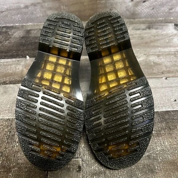 Doc Martens 1461 Men's 5 / womens 6 Skull Leopard Print Oxfords Black 27686 - Picture 6 of 8